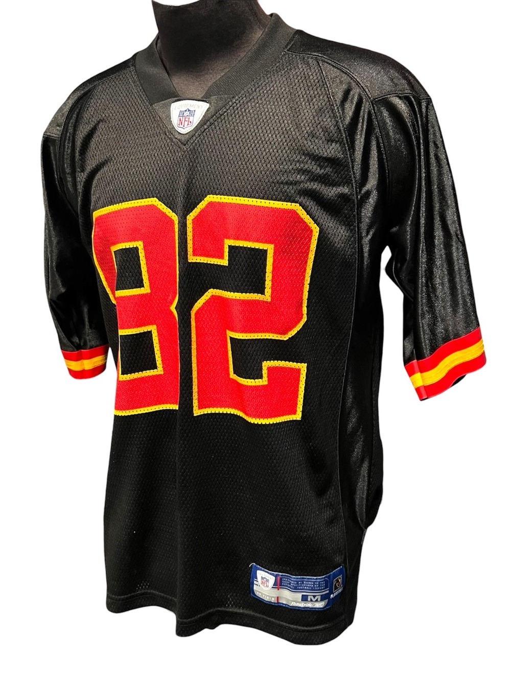 NFL Reebok Kansas City Chiefs KC NFL Dante Hall 82 Football Jersey Mens Medium - Picture 2 of 8